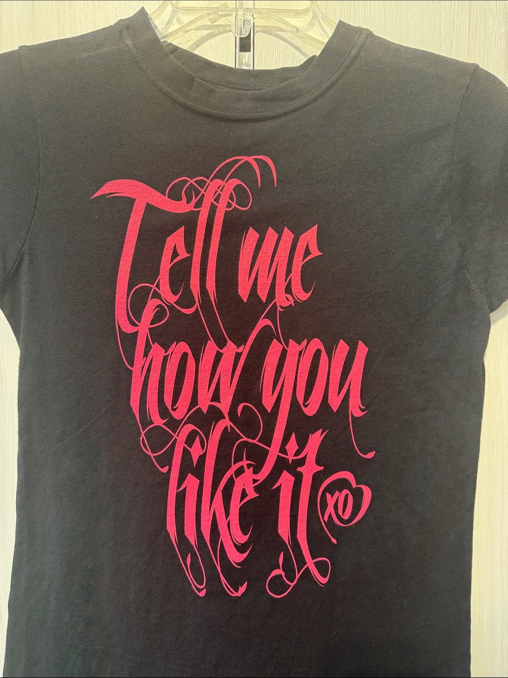 Florida Georgia Line Black Graphic Tee with Pink Scripts